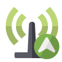 antenna,antenna up,up icon