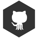 color, github, six svg vector icon