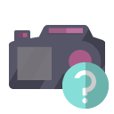 camera,help icon