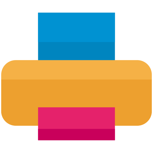 Printer svg vector icon
