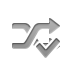 random,checkmark icon
