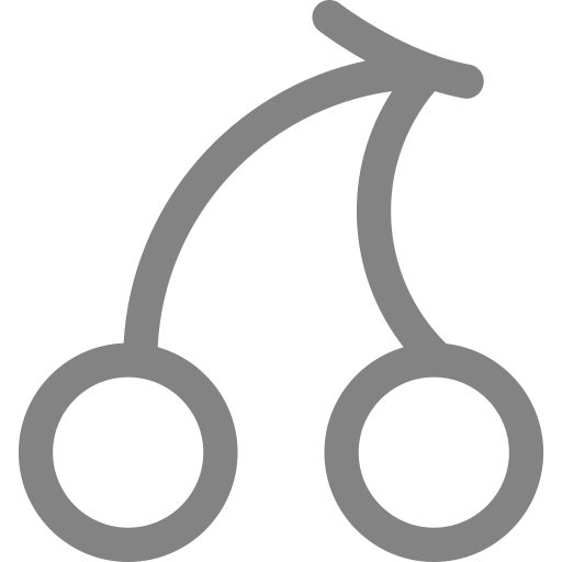 Cherry svg vector icon
