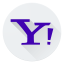 communication, logo, media, network, social, yahoo svg vector icon