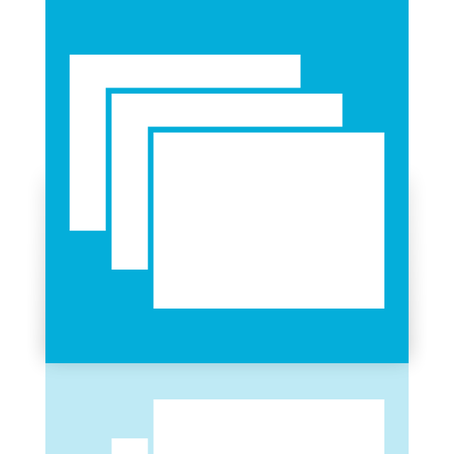 aero, d, mirror, winflip icon