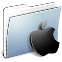 graphite,stripped,folder,apple icon