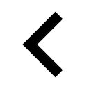 arrow, essential, left, set svg vector icon