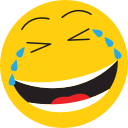 avatar, face, happy, smiley svg vector icon