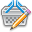 basket,edit,ecommerce,shopping,webshop,write,writing,buy,commerce,shopping cart,cart icon