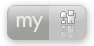 digg, grey, my icon