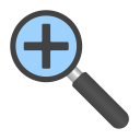 in, zoom svg vector icon