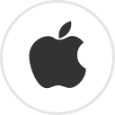 apple, media, online, social svg vector icon