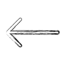 arrow, left, productivity, shape, social svg vector icon