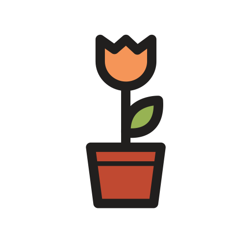 Flower svg vector icon