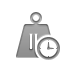 weight,pound,clock icon