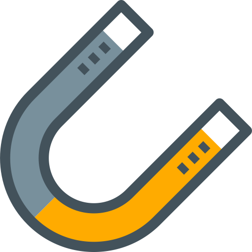 Magnet svg vector icon