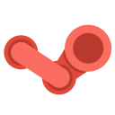 steam,red icon