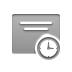certificate,clock icon