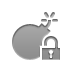 bomb,lock,open icon