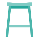 furniture, home, house, kitchen, stool svg vector icon