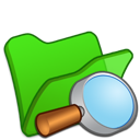 explorer, folder, green icon