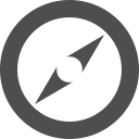 compass svg vector icon