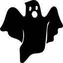 ghost, halloween svg vector icon