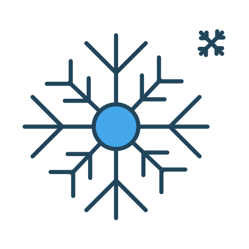 Snowflake svg vector icon
