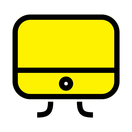 Imac svg vector icon
