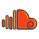 audio, media, network, social, sound, soundcloud svg vector icon