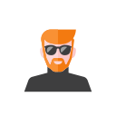 man svg vector icon