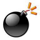 bomb, explosive icon
