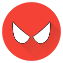 hero, man, saver, spider, spiderman, super, superhero svg vector icon