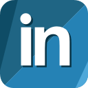 linked in, linkedin, logo, social, square icon