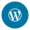 social, wordpress svg vector icon