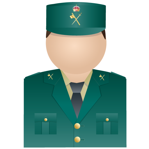 guardia,civil,uniform icon