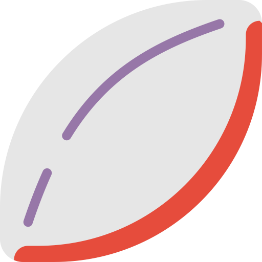 Rugby svg vector icon