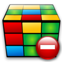 cube,remove,delete,del icon
