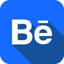 be, be.net, behance svg vector icon