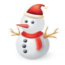 xmas,christmas,snowman icon