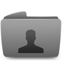 folder, user icon