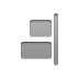 align,vertical,right icon