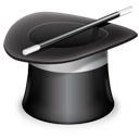 startup,wizard,assitent,hat,installation,magic,install,setup icon