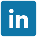 in, linked, linkedin svg vector icon