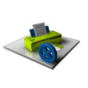 printer,delete,del,remove,print icon