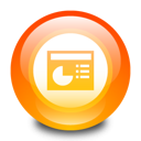 microsoft, powerpoint icon