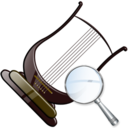 lira,zoom,instrument icon