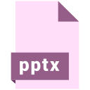 file, format, pptx svg vector icon
