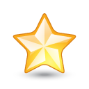 christmas, star icon