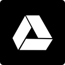 drive, google, media, social, square svg vector icon