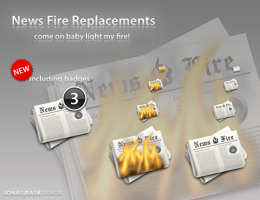newsfire, p icon
